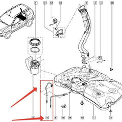 Duster Yakıt Hortumu