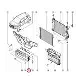 Clio Radyatör Davlumbazı