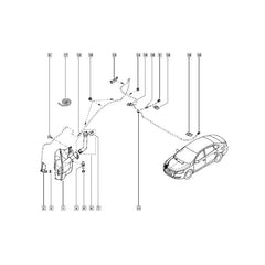 Latitude Silecek Suyu Deposu