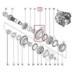 Megane Geri Vites Avare Dişlisi