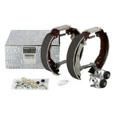 Clio Arka Fren Balatası + Fren Merkezi Takımı