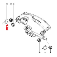 Captur Kalorifer Havalandırma Izgarası Çerçevesi