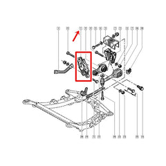 Megane Motor Arka Takozu Bağlantı Ayağı
