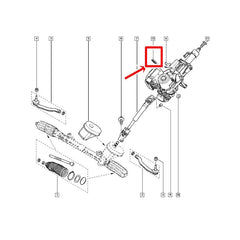 Megane Direksiyon Yükseklik Ayar Kolu