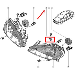 Megane Far Ayar Klipsi
