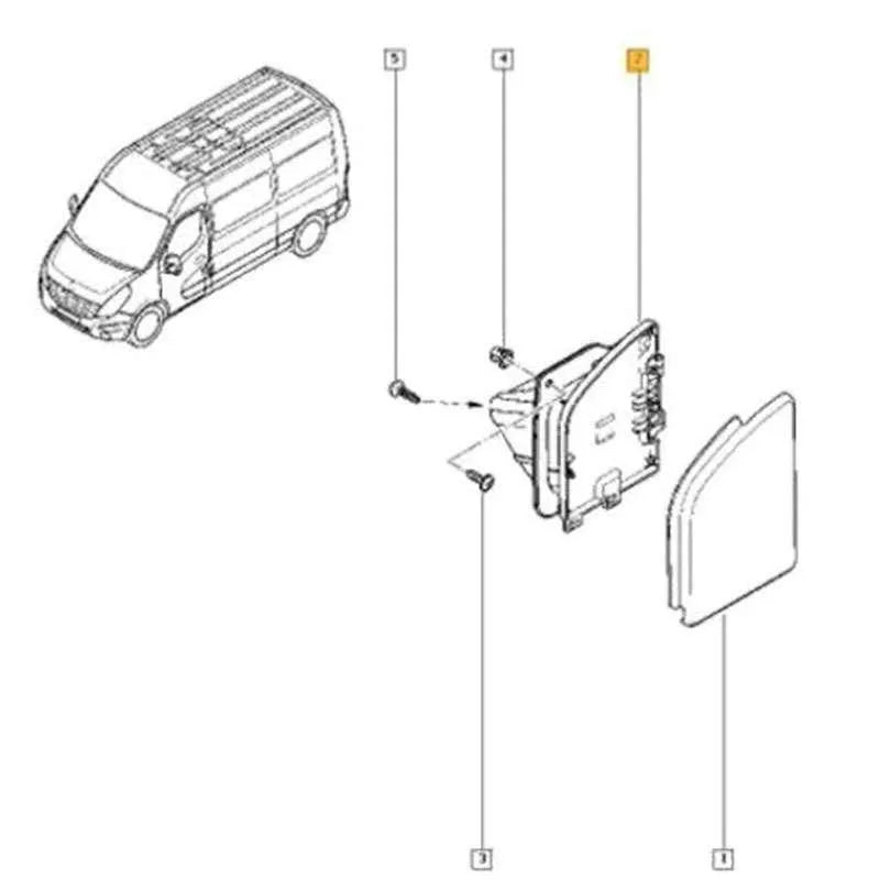 Master Yakıt Depo Dış Kapağı