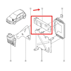 Megane Motor Beyni Koruma Kapağı