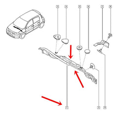 Megane Motor Göğüs Keçesi