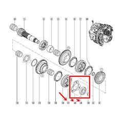 Fluence Şanzıman Kamalı Mili Bilyası