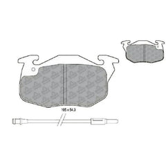 12 Toros Ön Fren Balatası