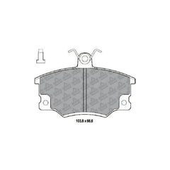 145 Ön Fren Balatası