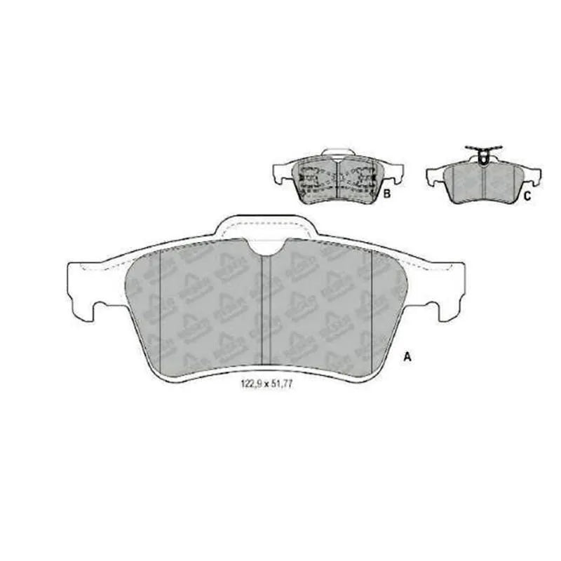 Espace Arka Fren Balatası