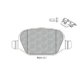 156 Arka Fren Balatası