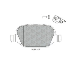 156 Arka Fren Balatası