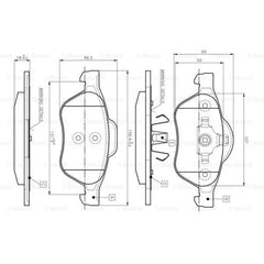 Megane Ön Fren Balatası