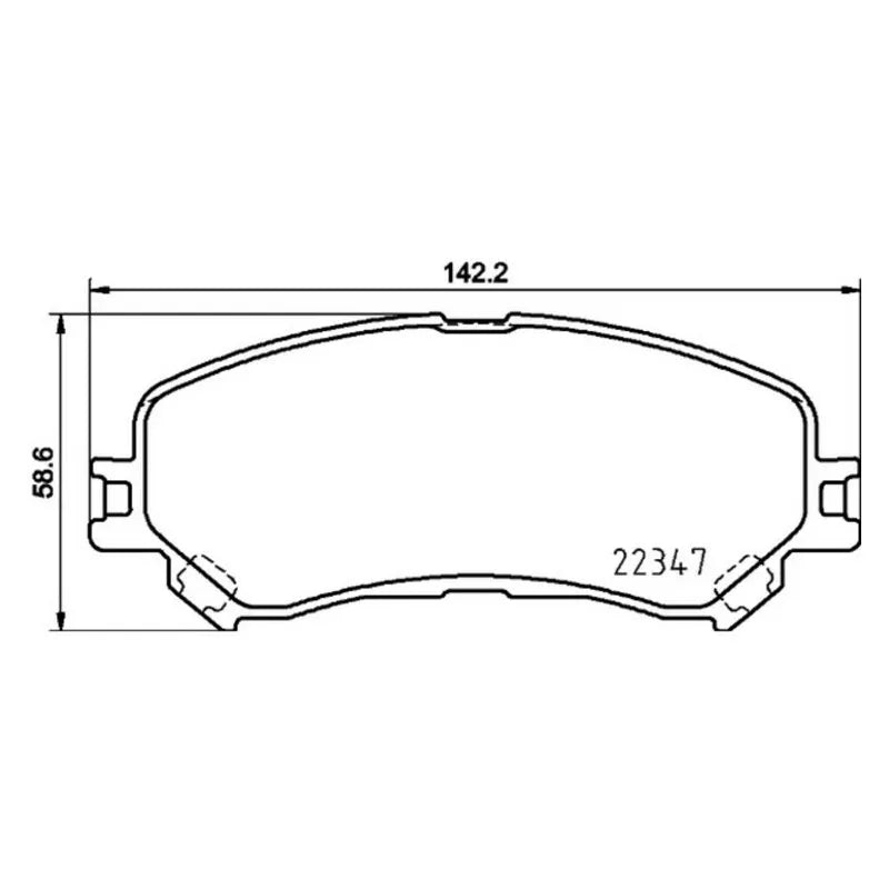 Talisman Ön Fren Balatası