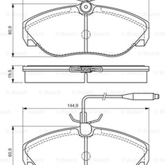 Master Ön Fren Balatası