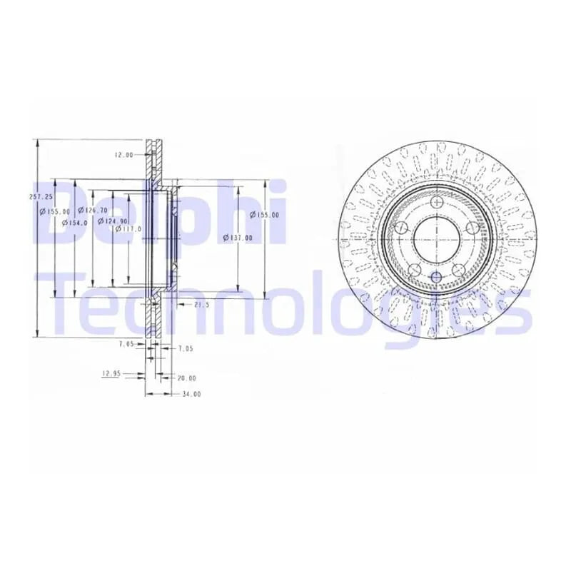 Scudo Ön Fren Diski