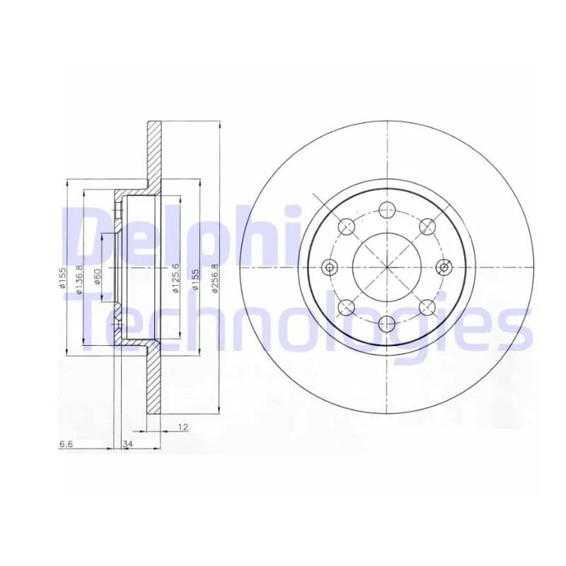 Grande Punto Ön Fren Diski