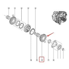 Fluence 1. Vites Avare Dişlisi