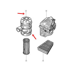 Clio Hava Filtre Kutusu