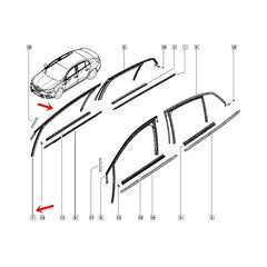 Megane Kapı Cam Fitili