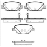 Egea Arka Fren Balatası