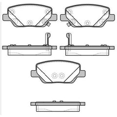 Egea Arka Fren Balatası