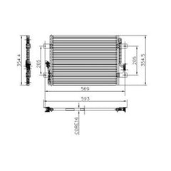 Palio Klima Radyatörü