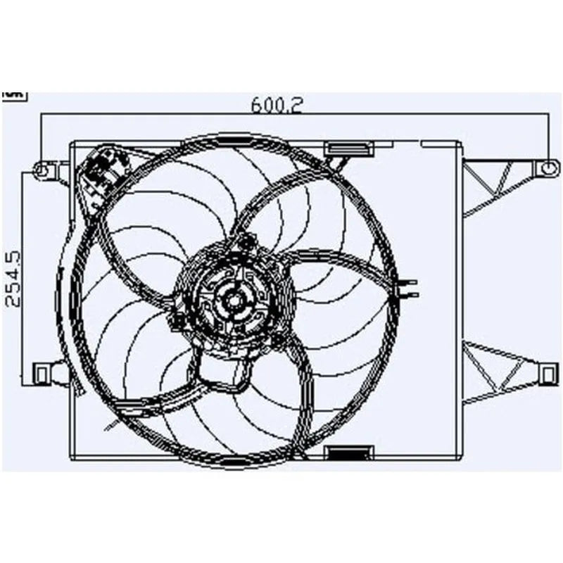 Linea Fan Motoru Komple