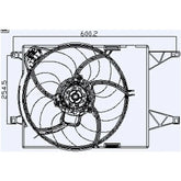 Linea Fan Motoru Komple