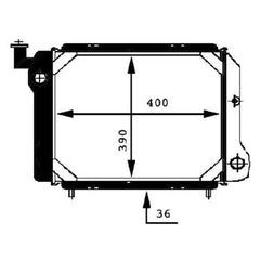 9 Motor Su Radyatörü