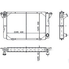 12 Toros Motor Su Radyatörü