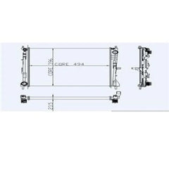 Modüs Motor Su Radyatörü