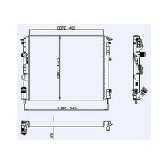 Clio Motor Su Radyatörü
