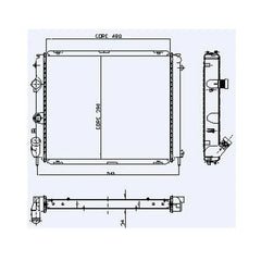 Clio Motor Su Radyatörü
