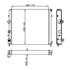 Kangoo Motor Su Radyatörü
