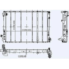 Laguna Motor Su Radyatörü