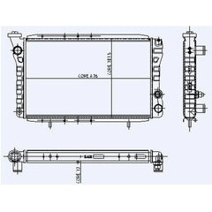 Pick-Up Motor Su Radyatörü
