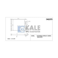 Brava Motor Su Radyatörü