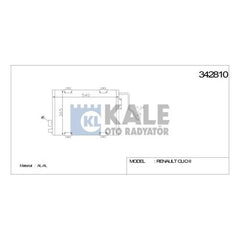 Clio Klima Radyatörü