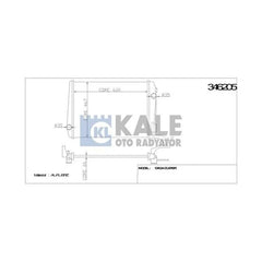 Duster Motor Su Radyatörü