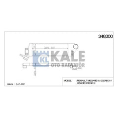 Megane Turbo Radyatörü