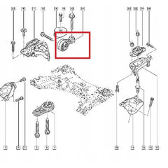 Kangoo Motor Arka Bağlantı Takozu