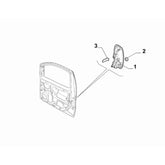 Fiorino Kapı Kilit Klipsi