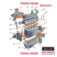 9 Karbüratör Contası