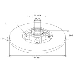 Megane Arka Fren Diski