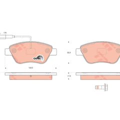 Albea Ön Fren Balatası