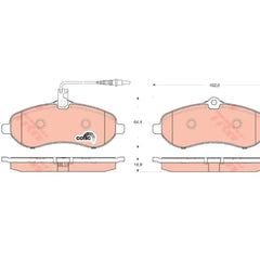 Scudo Ön Fren Balatası