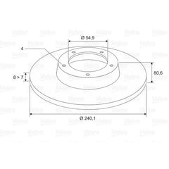 Modüs Arka Fren Diski